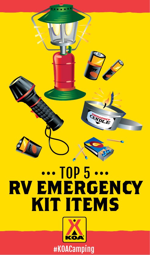 Top 5 RV Emergency Kit Items #KOACamping