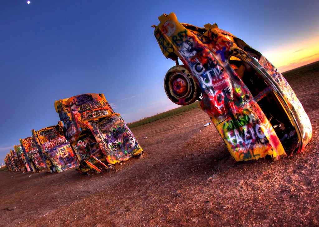 Cadillac Ranch in Texas