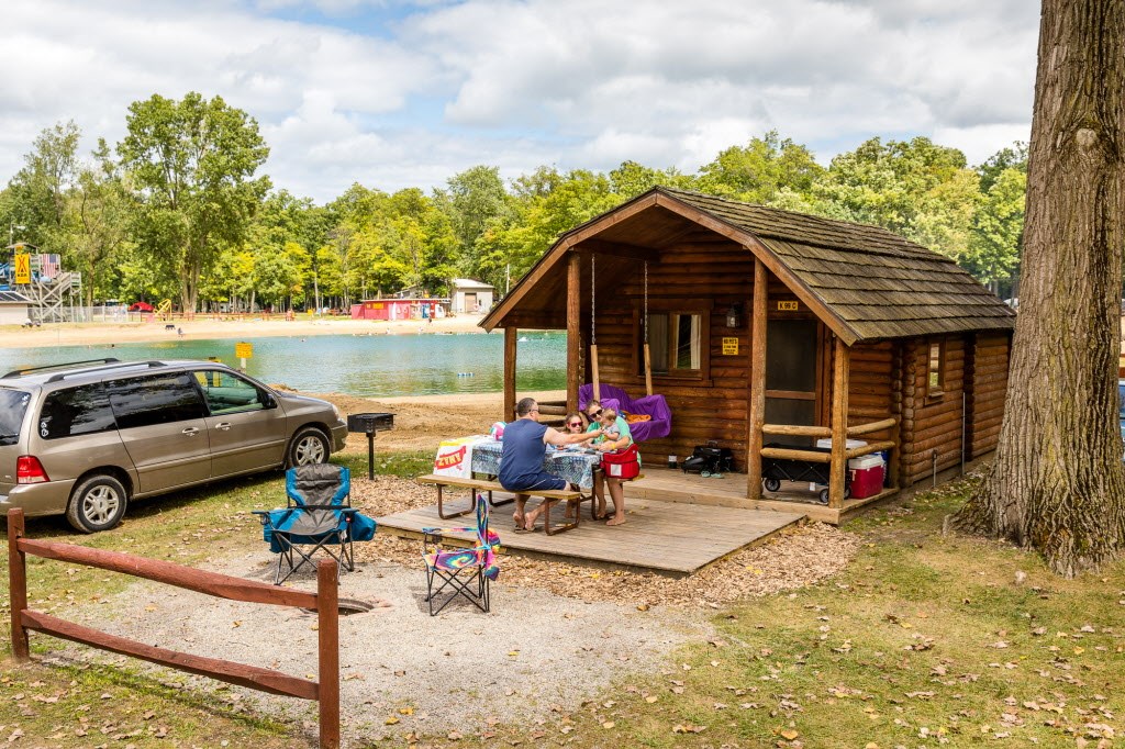 Camping Cabin at KOA