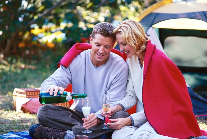 Romantic Camping Trip