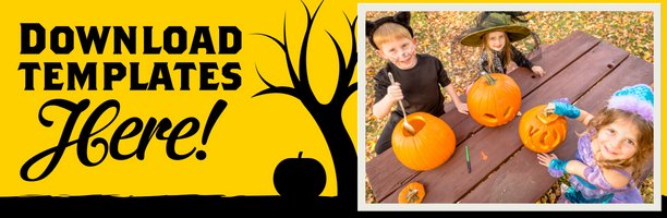 Download Camping Pumpkin Templates