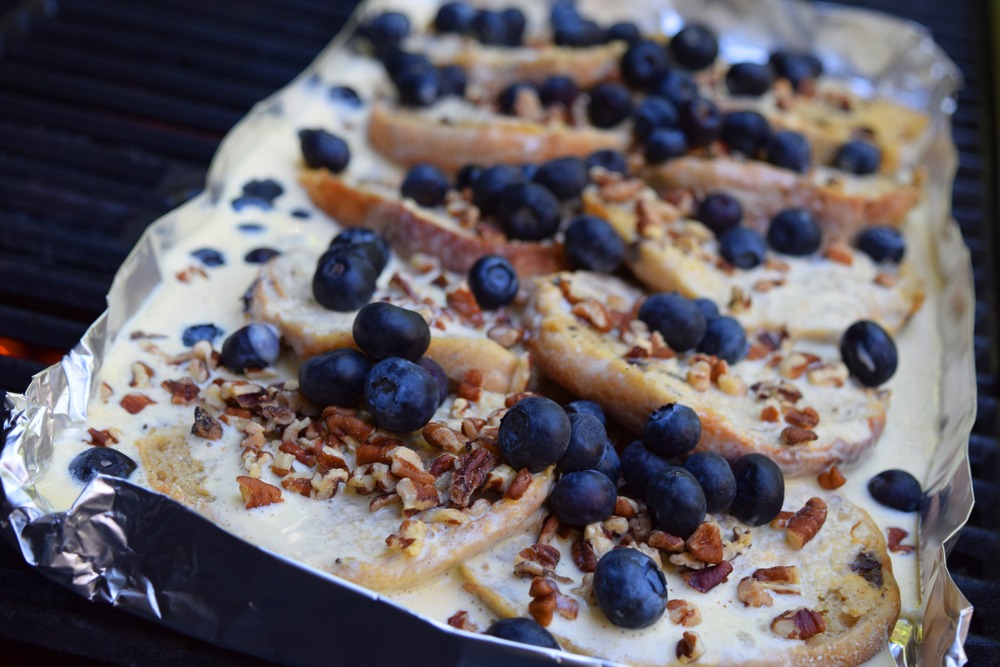 Blueberry English Muffin French Toast