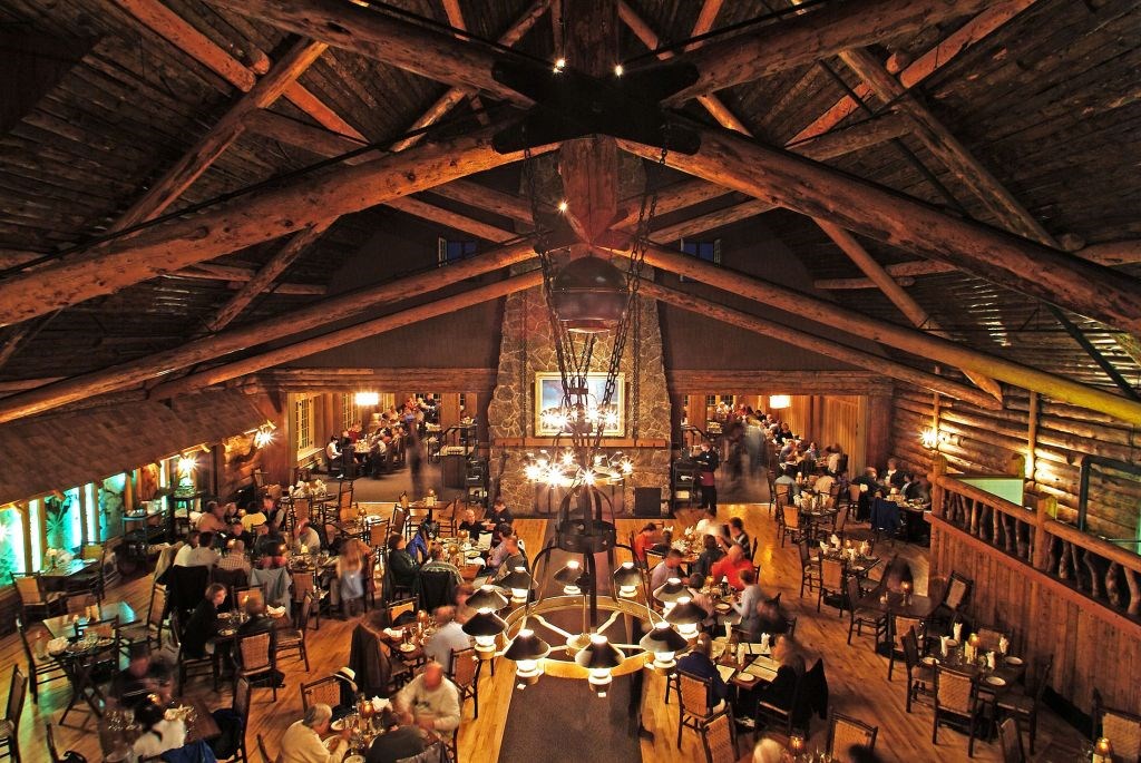 Old Faithful Inn Dining Room