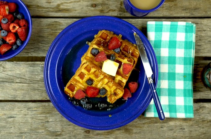 Waffle Iron French Toast