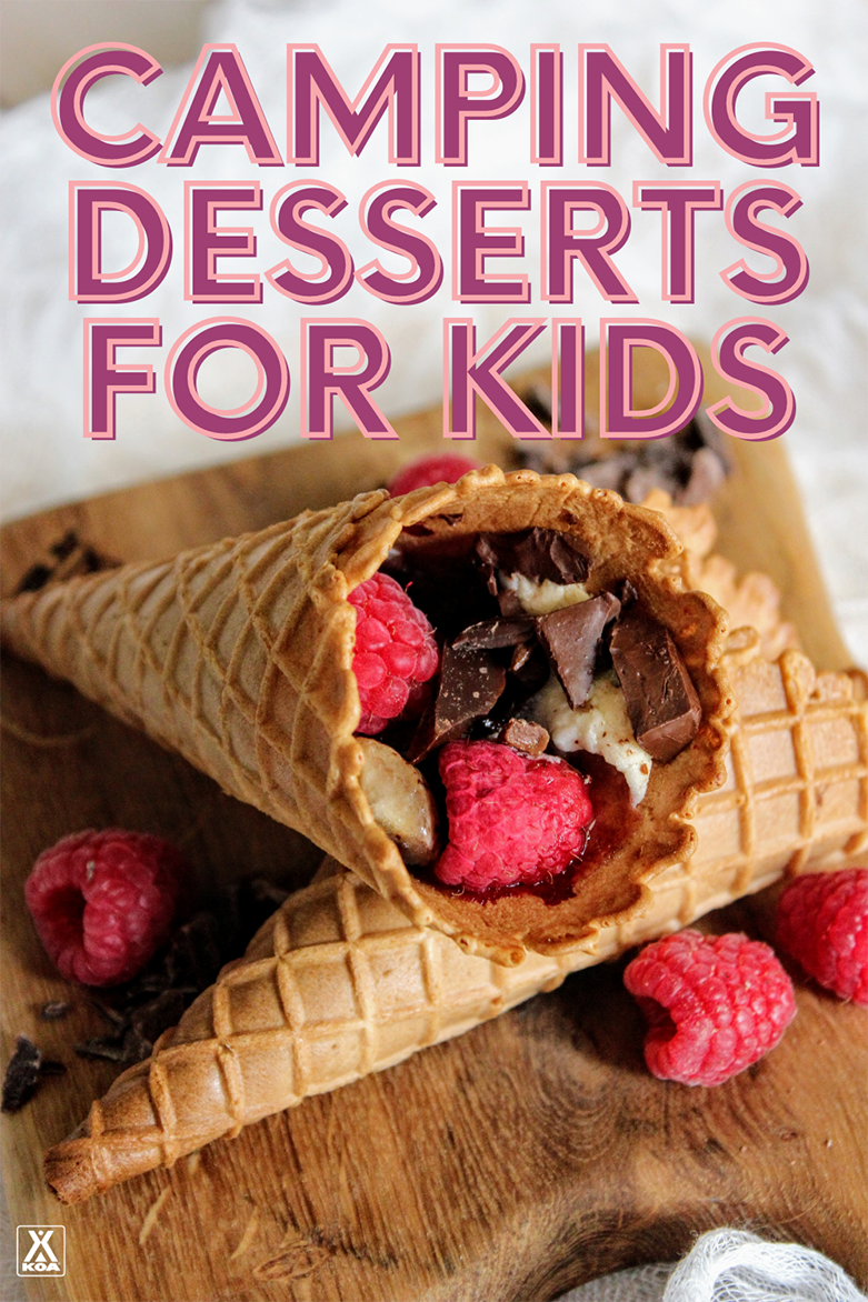 While we love a good s'more, sometimes you need to mix up your camping dessert options. Here are five fun camping desserts perfect for kids.