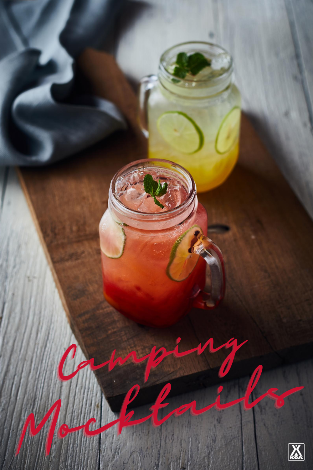 From mulled cider to coconut water mojito mocktails, there's plenty of cheers-ing to be done! Check out these delicious alcohol free recipes to try on your next camping trip.