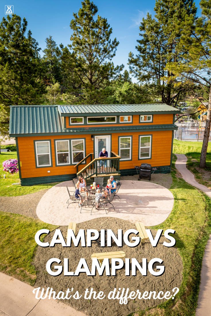 Camping? Glamping? What's the difference?