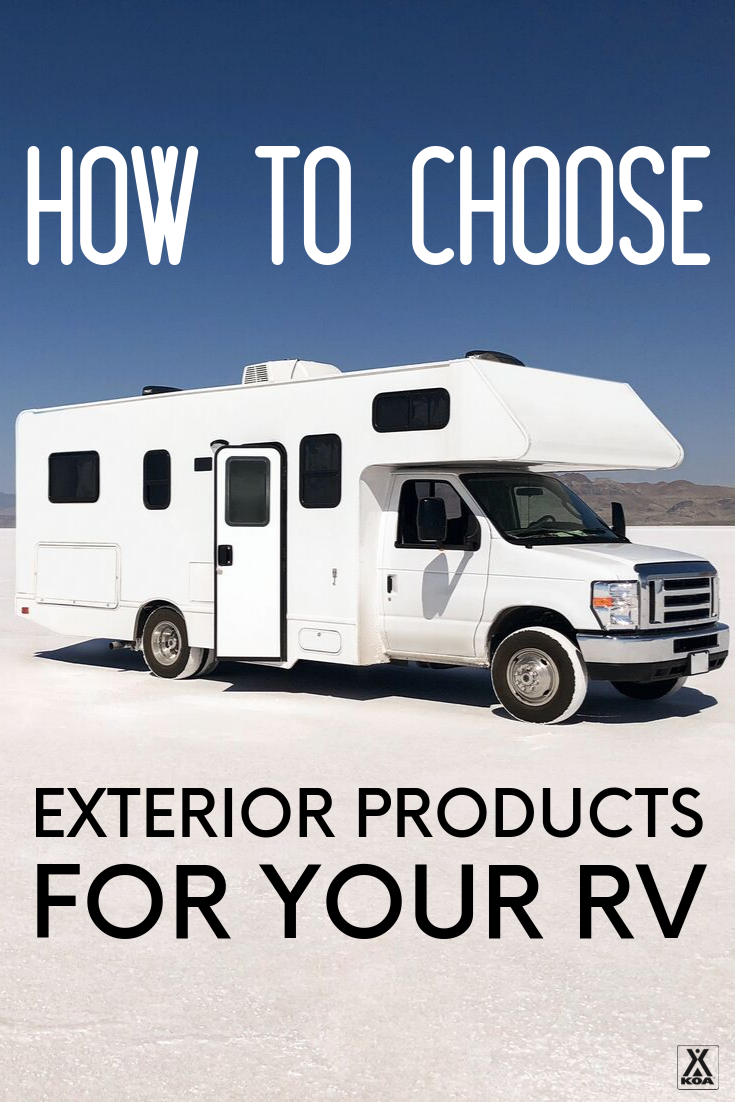 When caring for your RV it's important to ensure you're using the correct products to get the job done. FMCA RV Club shares tips to help you find the perfect RV exterior care products to care for your rig.