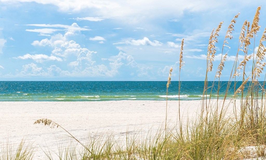 St. Pete beach in Florida, USA