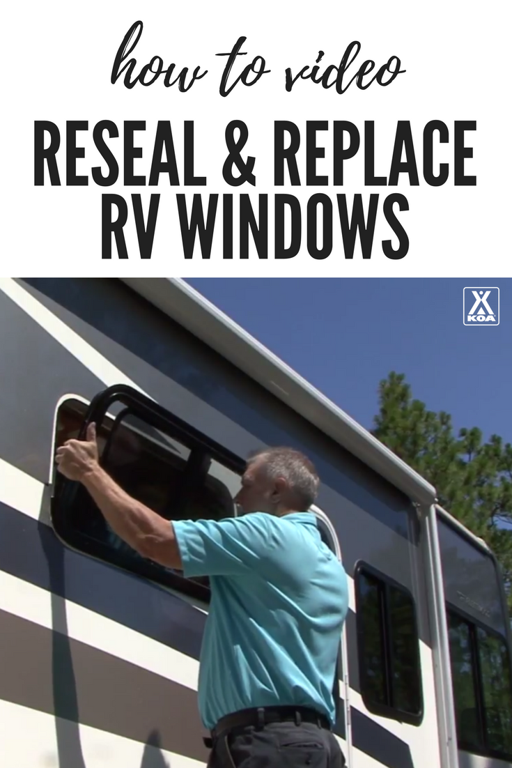 Watch this to learn how to reseal your RV windows