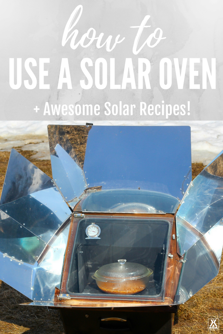 Learn to use a solar oven