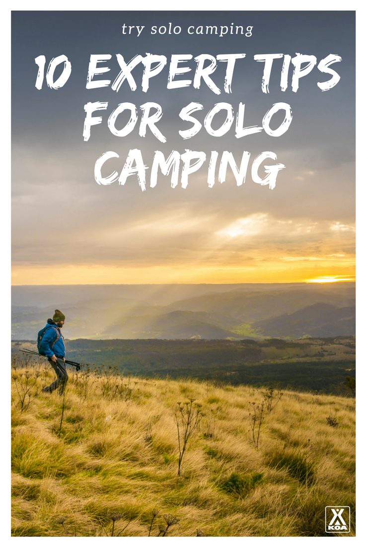 Tips for solo camping