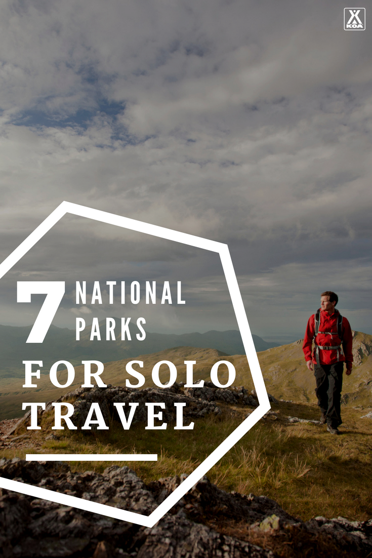 Traveling solo? Go to these national parks.