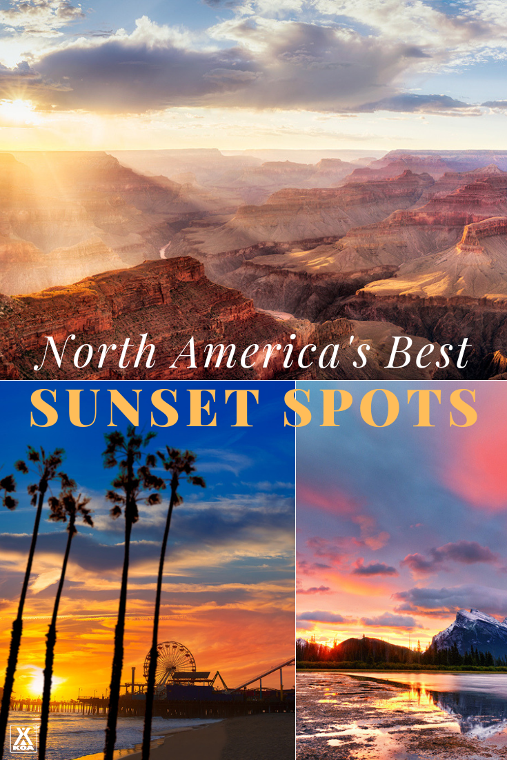 Watching a colorful sunset is one of life simple pleasures - if you know the best spots. Check out these amazing vistas to catch stunning sunsets. These are the seven best spots for sunset viewing in North America.