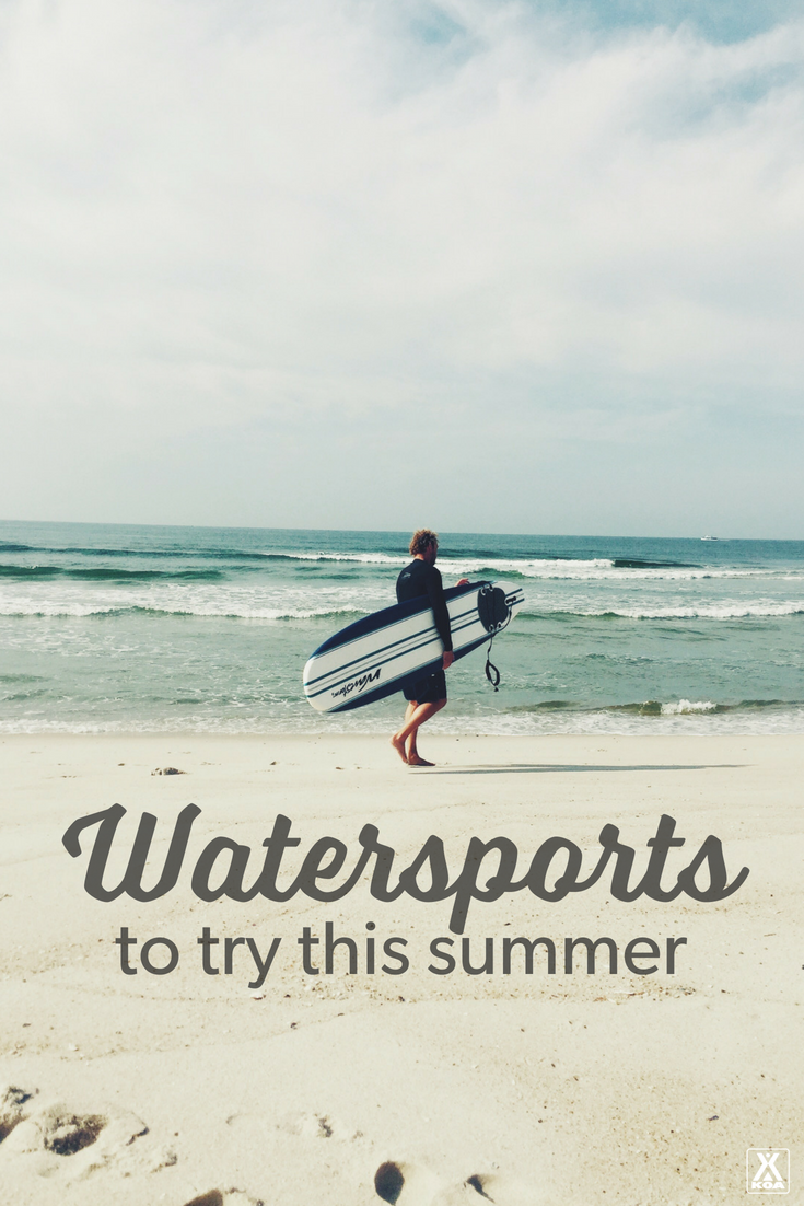 Try these fun watersports.