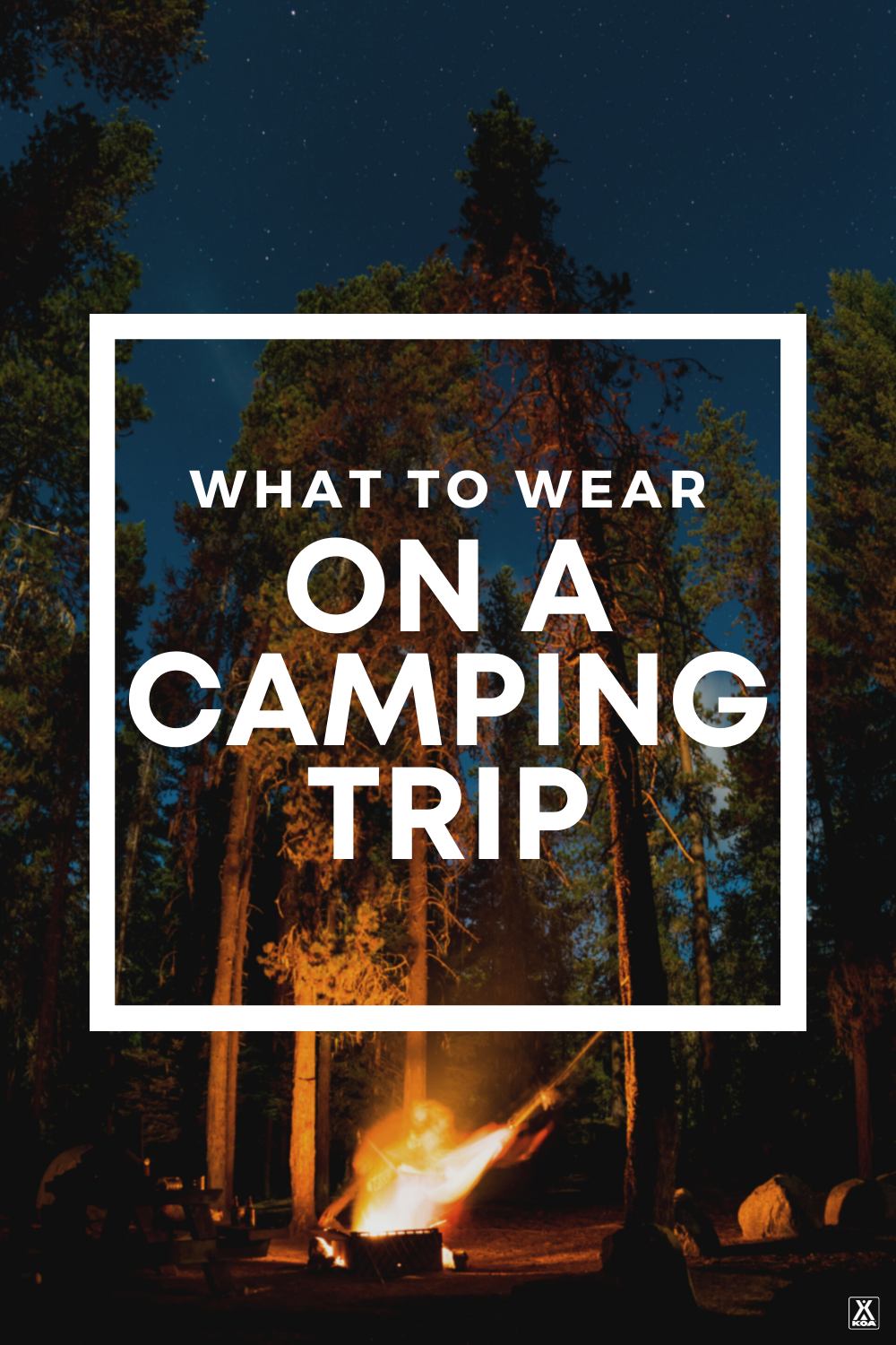 What do you wear when camping in the spring, summer, winter and fall? See how your camping outfits can make every season camping season at a KOA campground.