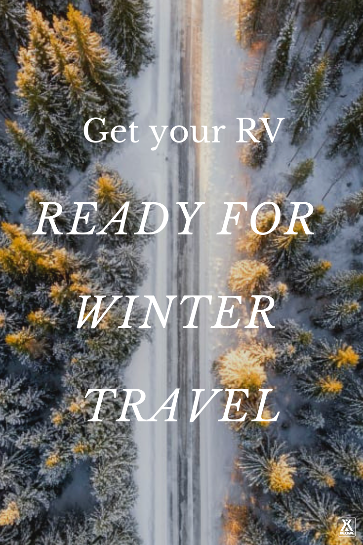 Travel in your RV in the winter with these tips.