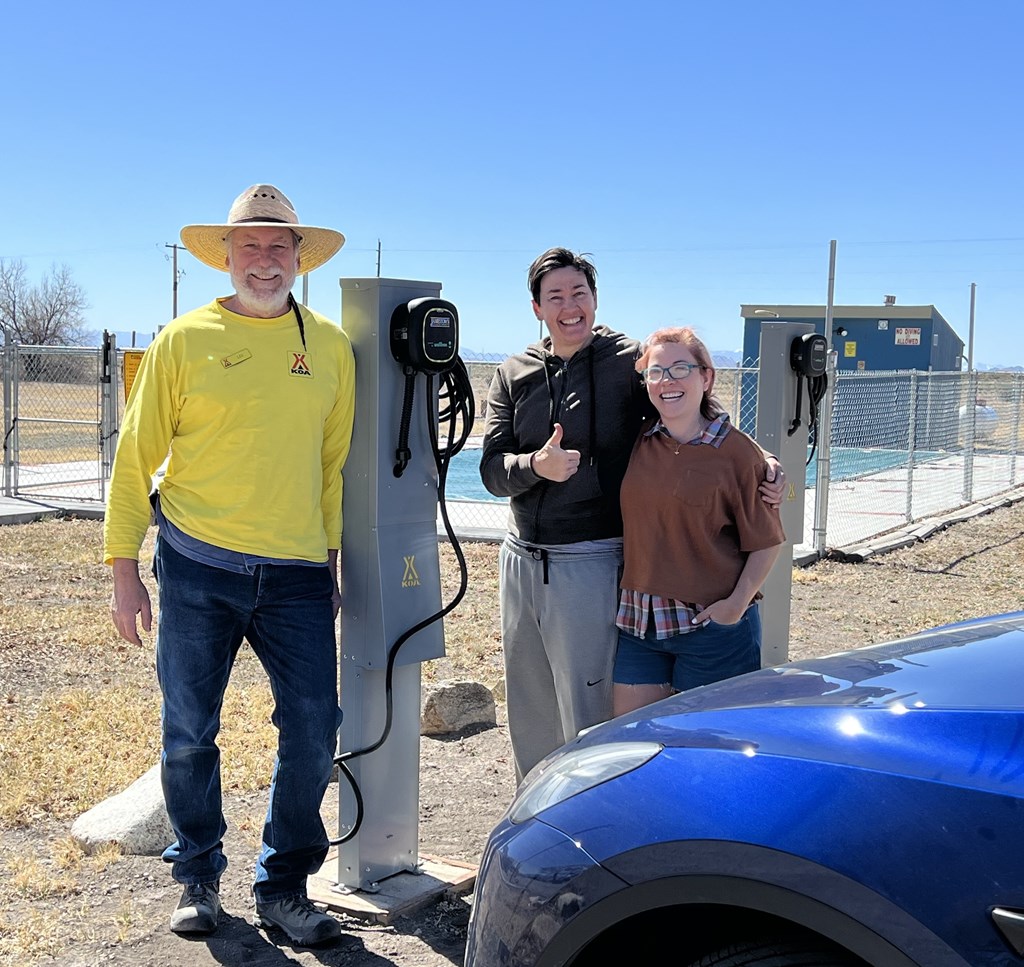 EV Chargers Available