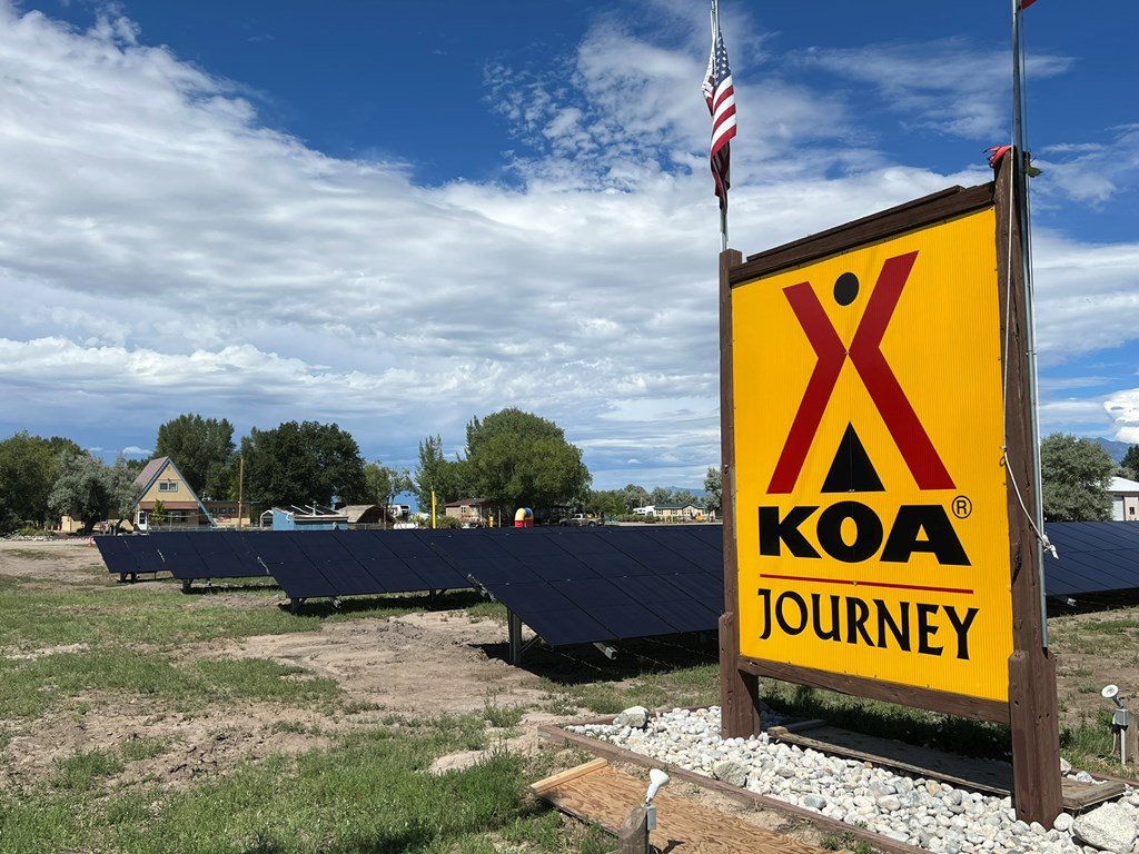 Alamosa/Great Sand Dunes KOA Journey Completes Solar Install
