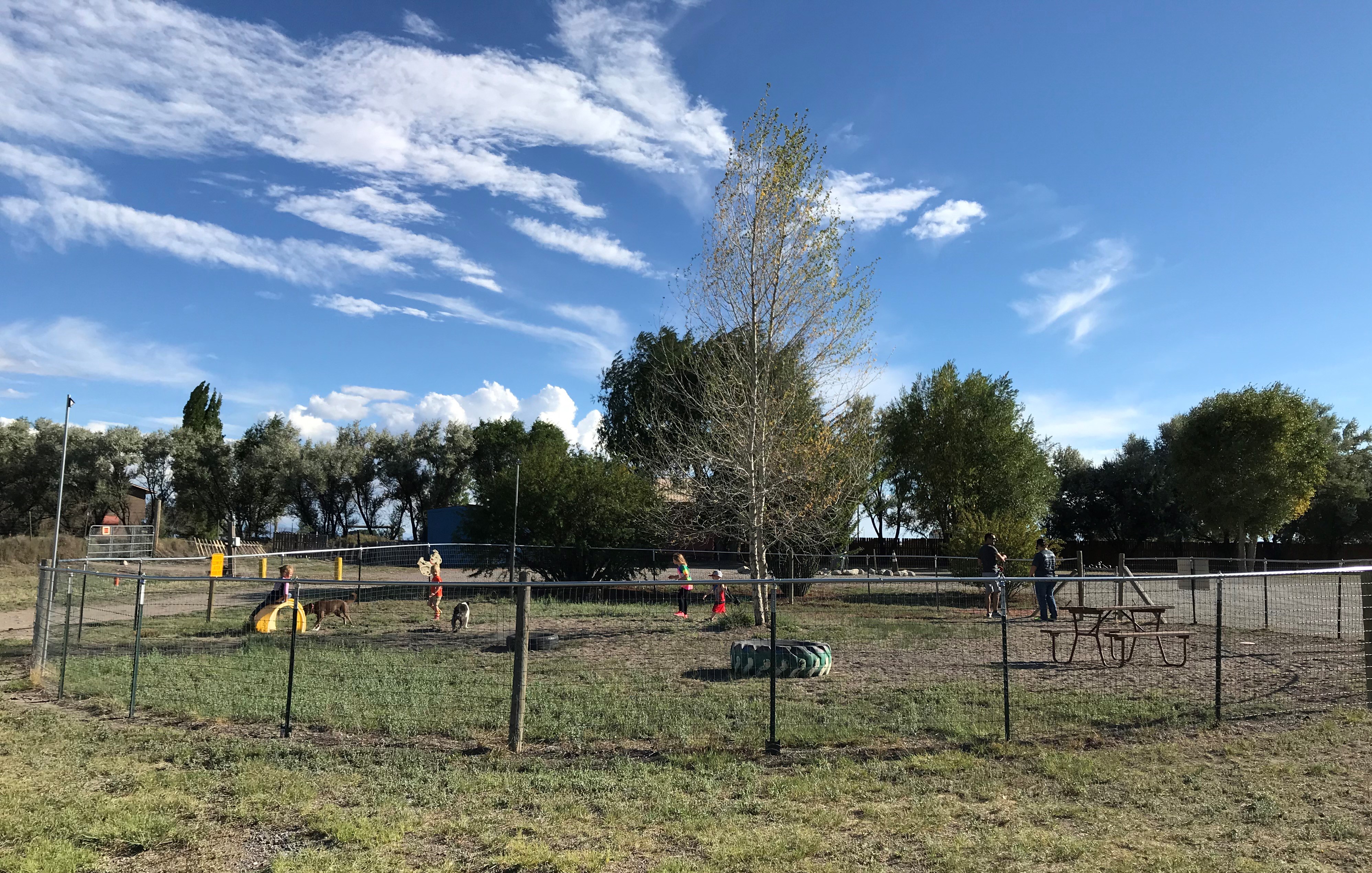 This end site is close to our dog park!
