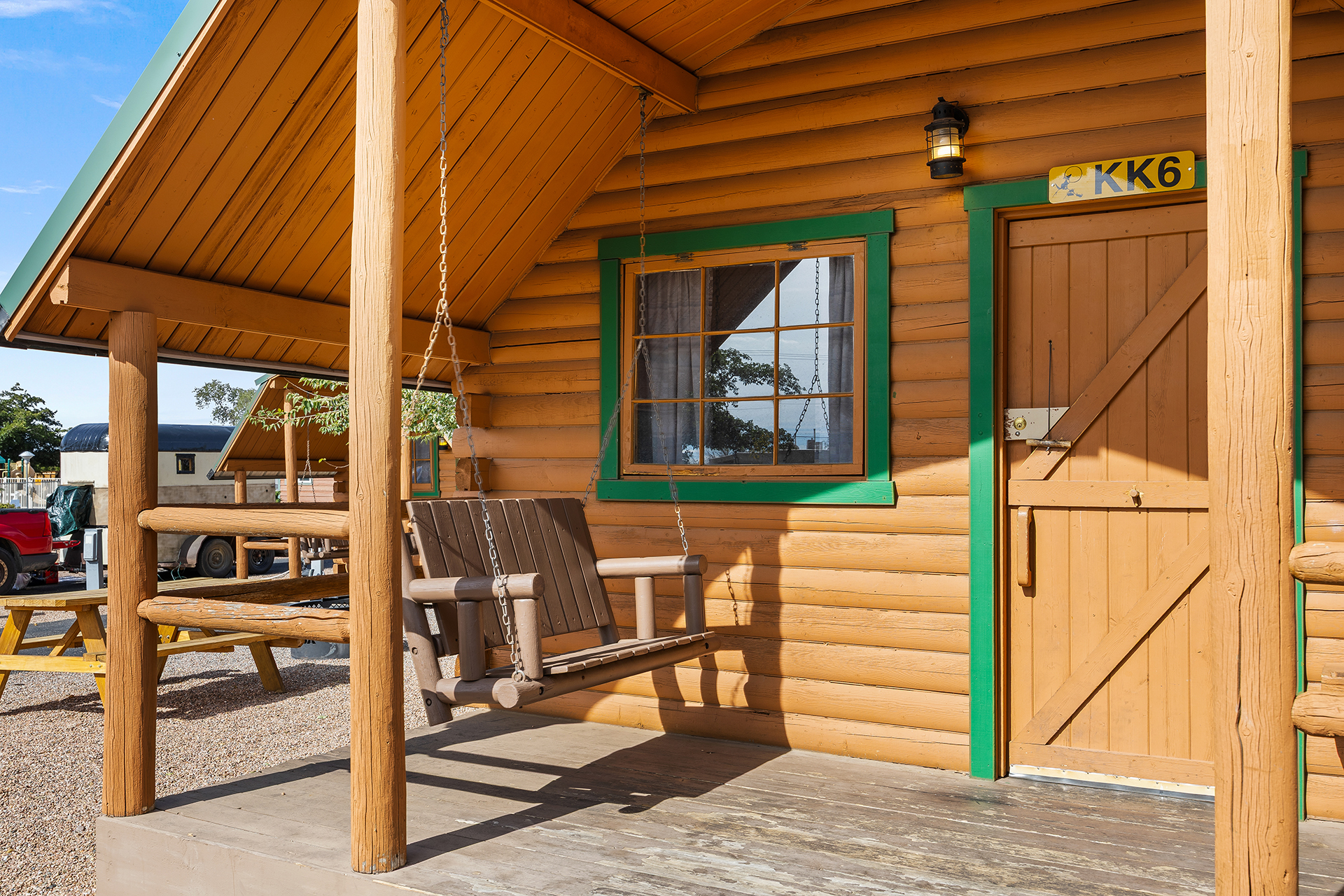 KK06 - Camping Cabin, 2 Room (No Bathroom) – Sleeps 6