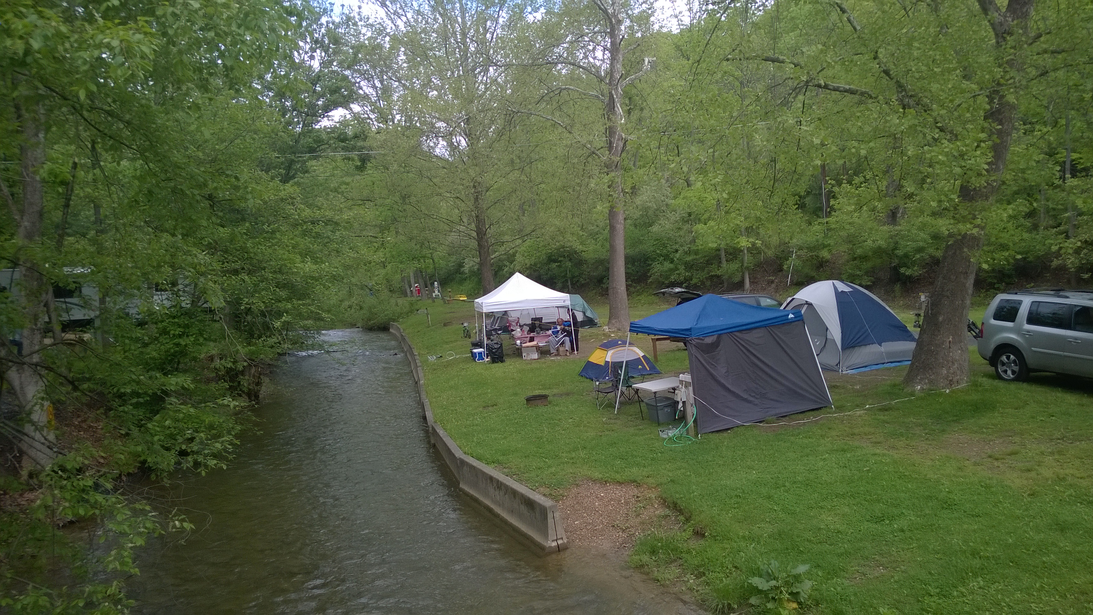 Tent sites