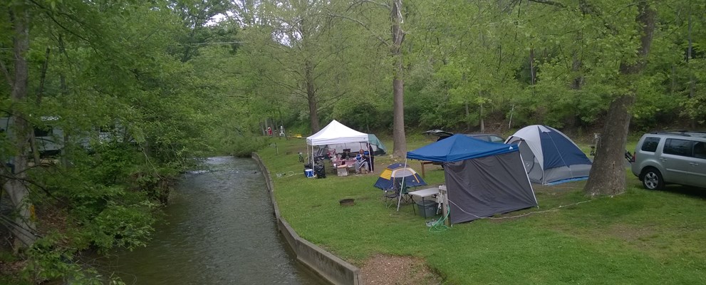 Tent sites