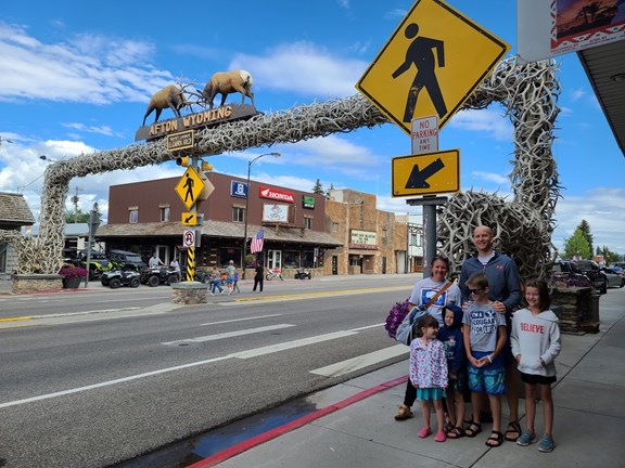 World's Largest Elkhorn Antler Arch