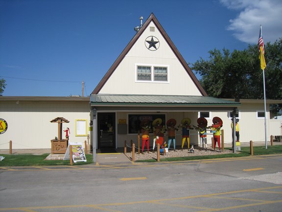Amarillo KOA Entrance