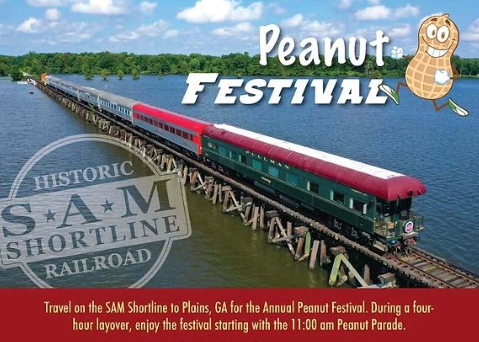 Peanut Festival Train Photo