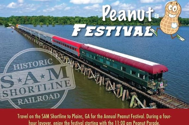 Peanut Festival Train Photo