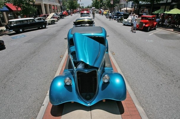Father's Day Main Street Car Show, Anderson Photo