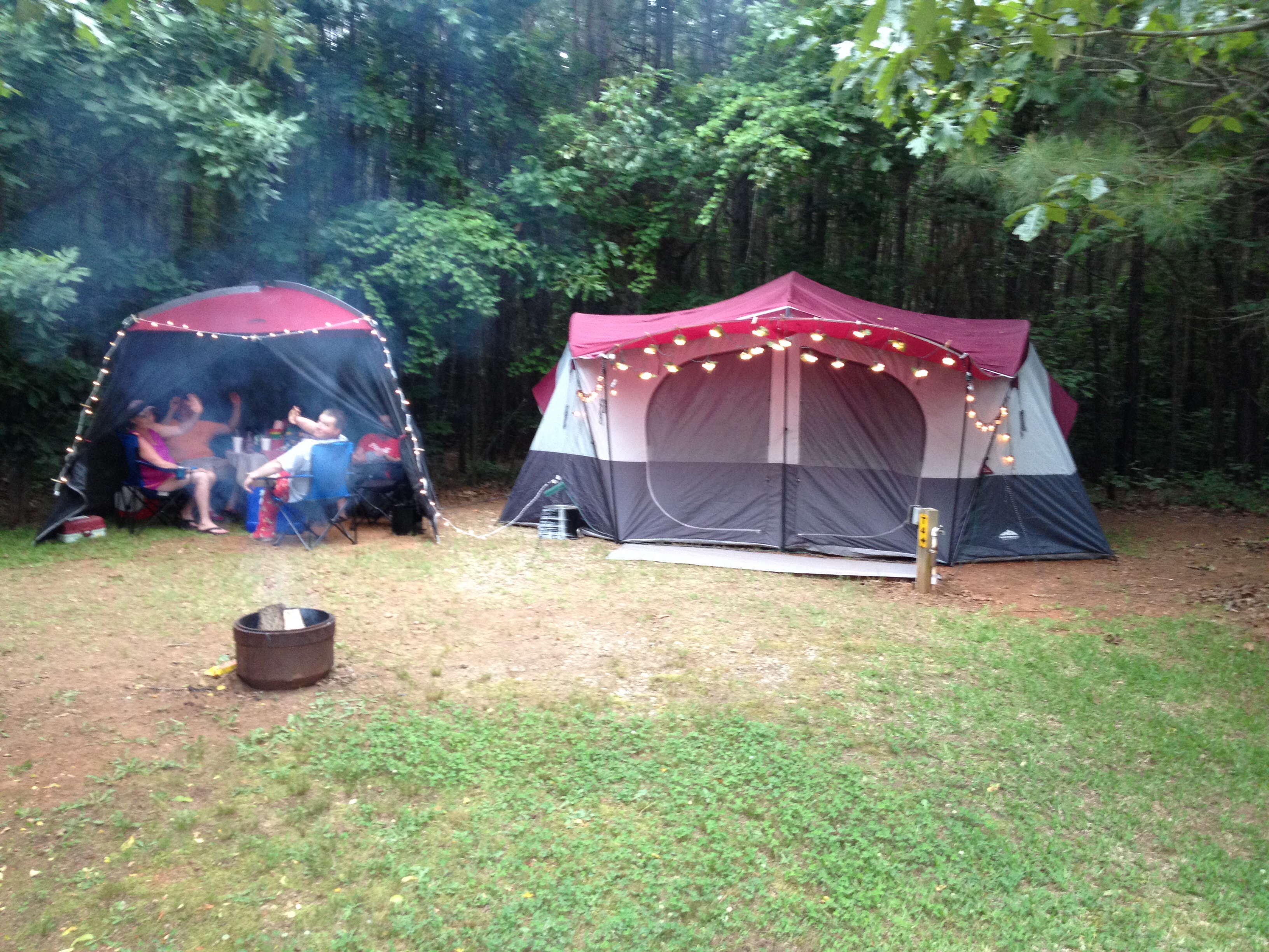 Tent Site with Electric and Water