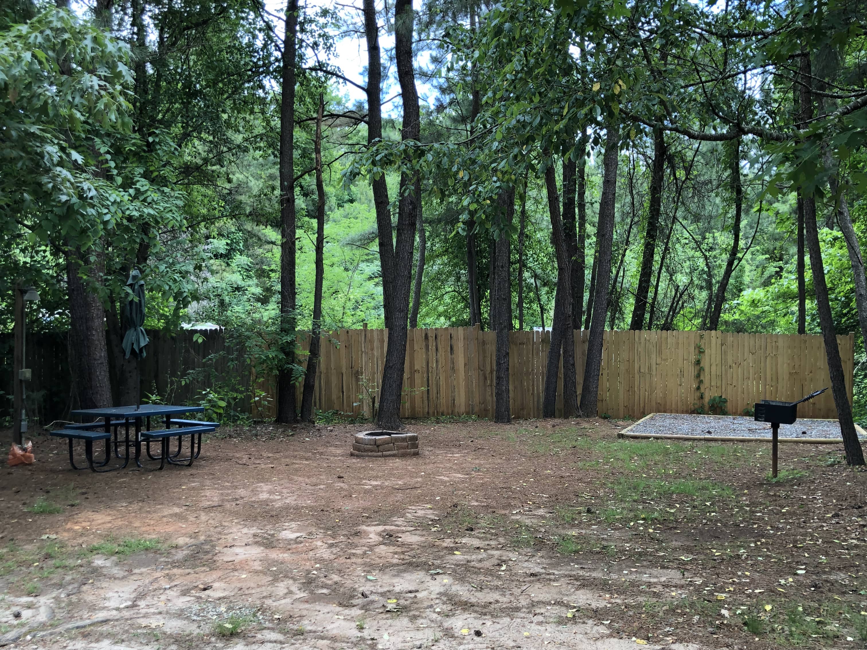12x12tent pad site