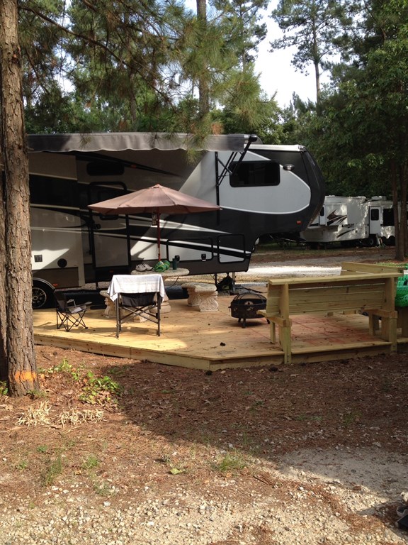 Deluxe Patio Site