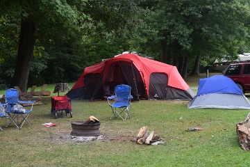 Tent sites