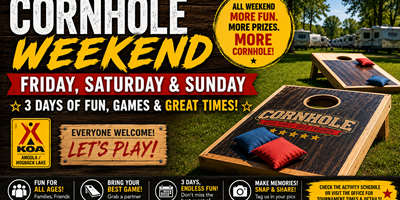 CORN CORN CORNHOLE WEEKEND