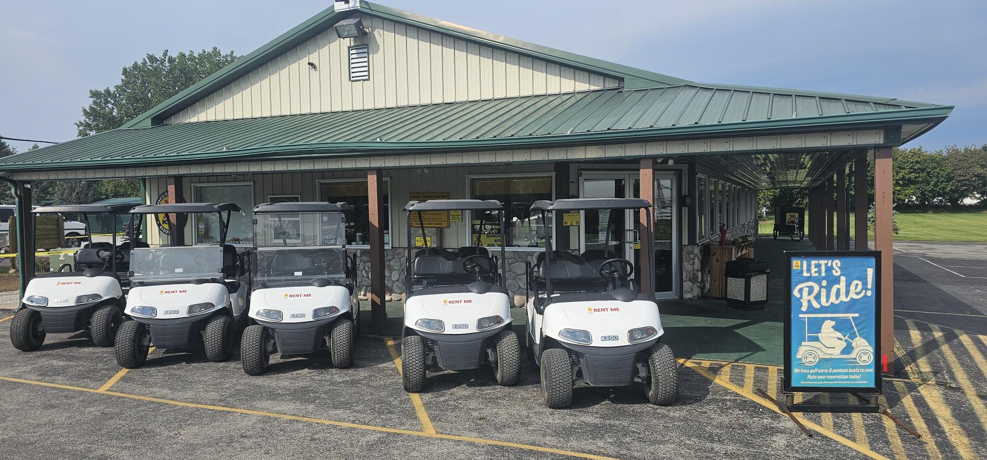 cart lineup