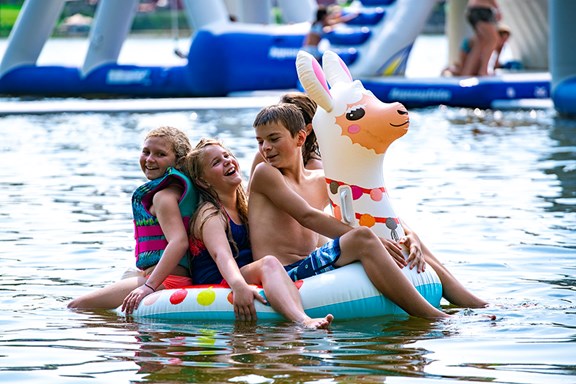 Bring your floaties to the lake