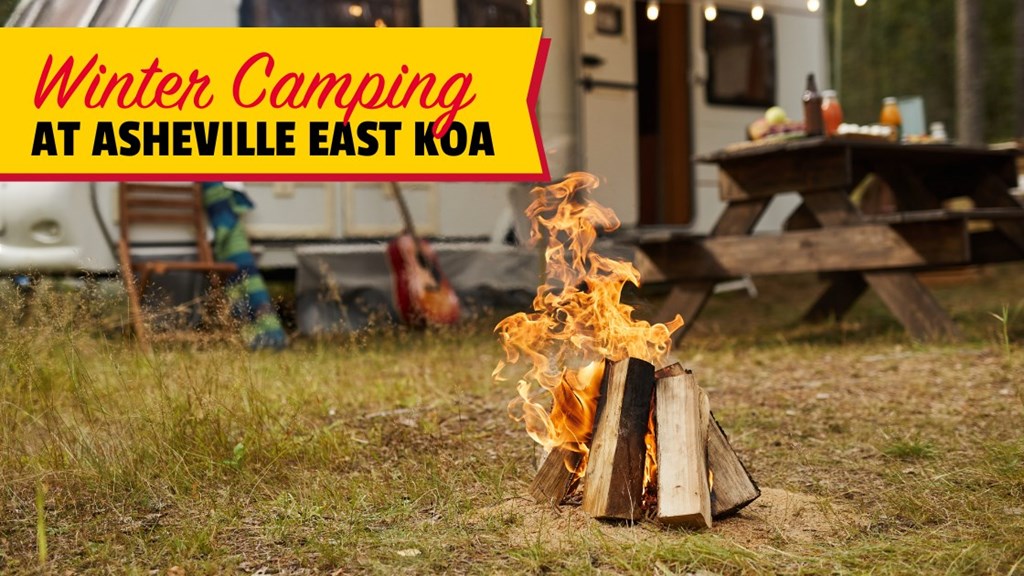 Winter Camping at Asheville East KOA