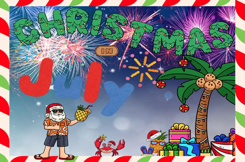 Christmas in July! Jingle all the way... to July! Photo