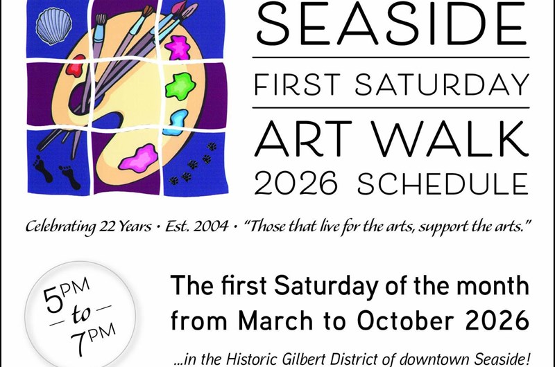 Seaside First Saturday Art Walk Photo