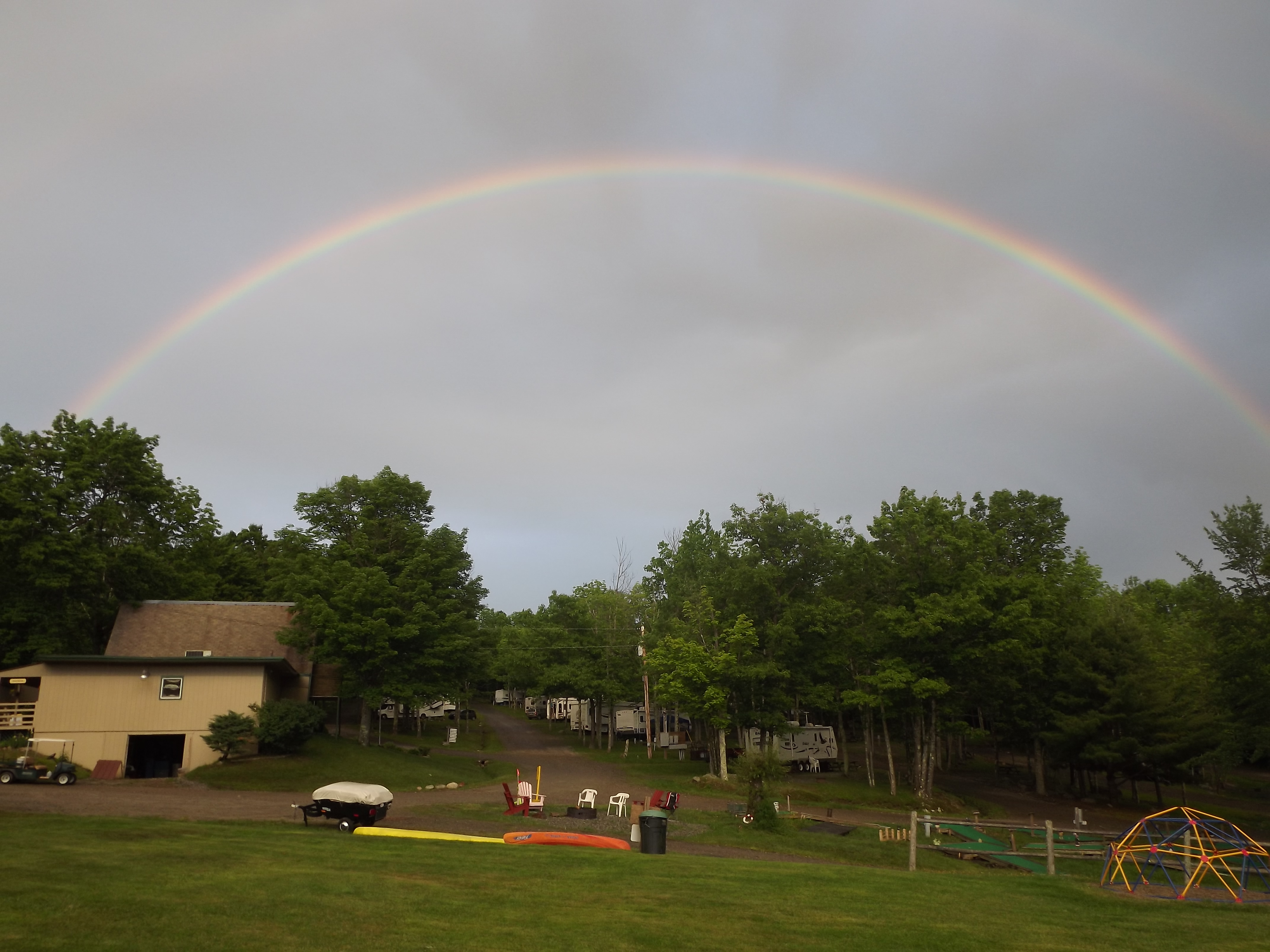 At the end of the Rainbow!