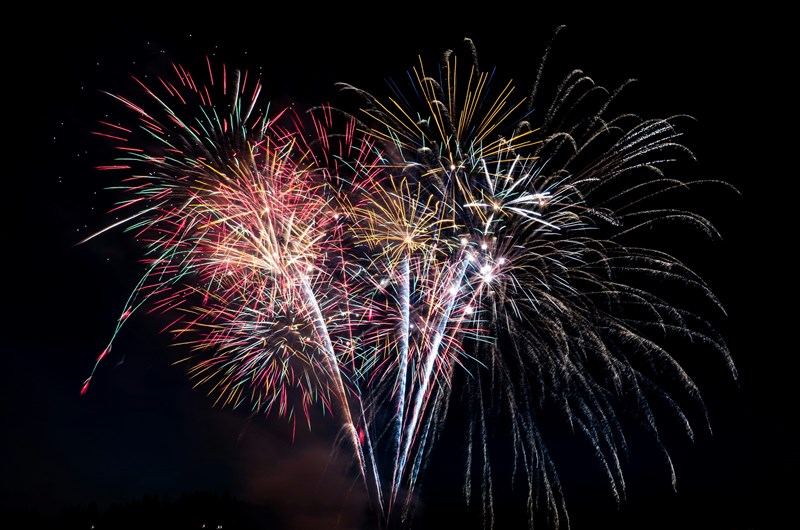 Fourth of July Fireworks at Auditorium Shores Photo