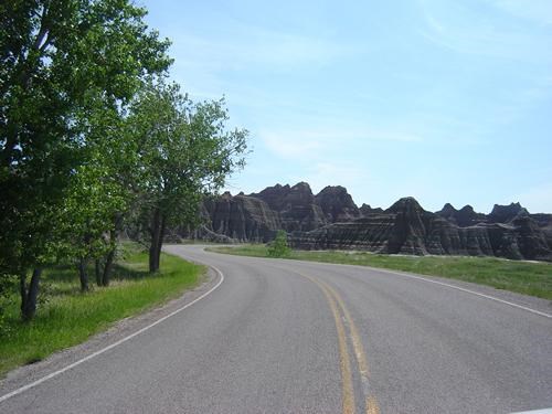 Scenic Drive to Wall and Wall Drug