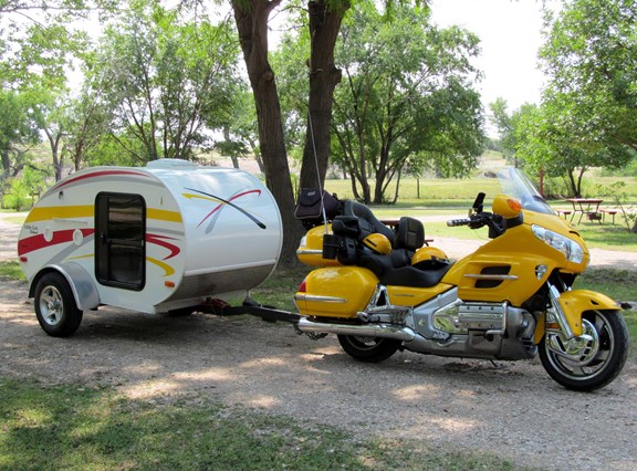 You tow a trailer with your bike