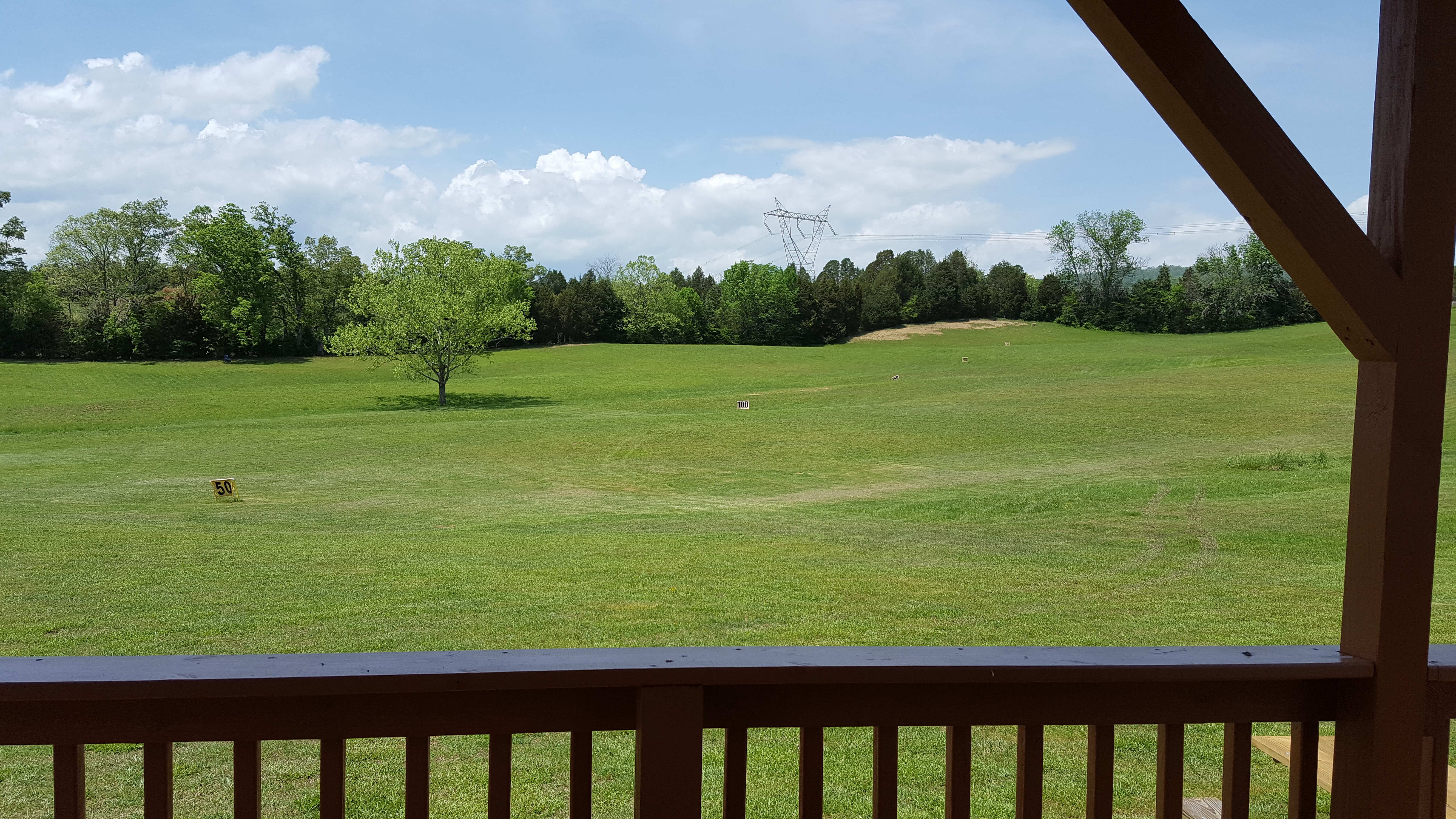 View off Tiny House deck