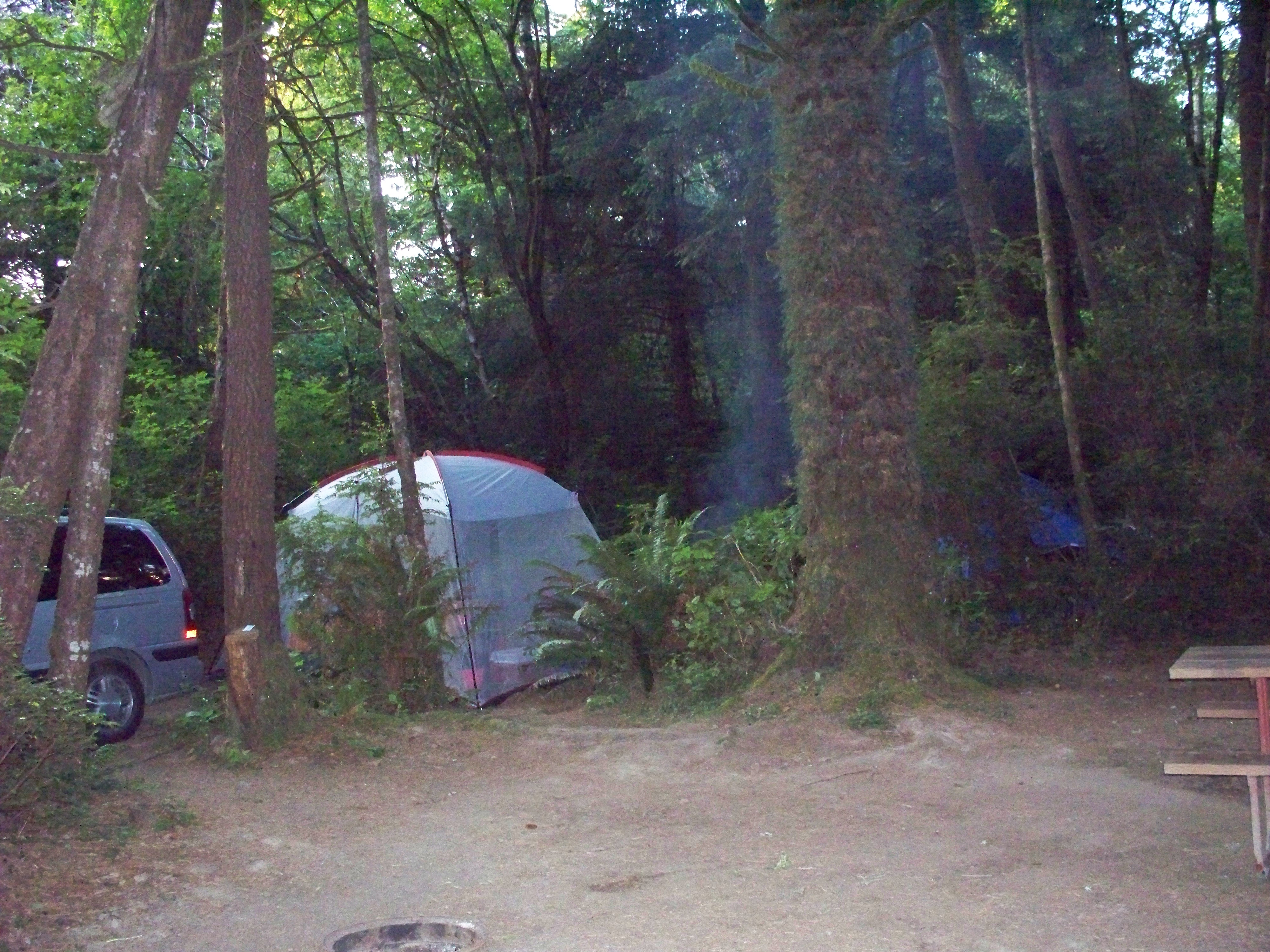 TENT SITE W WATER/POWER