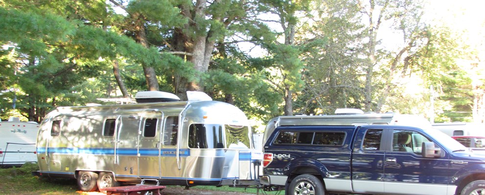 wonderful site for a trailer