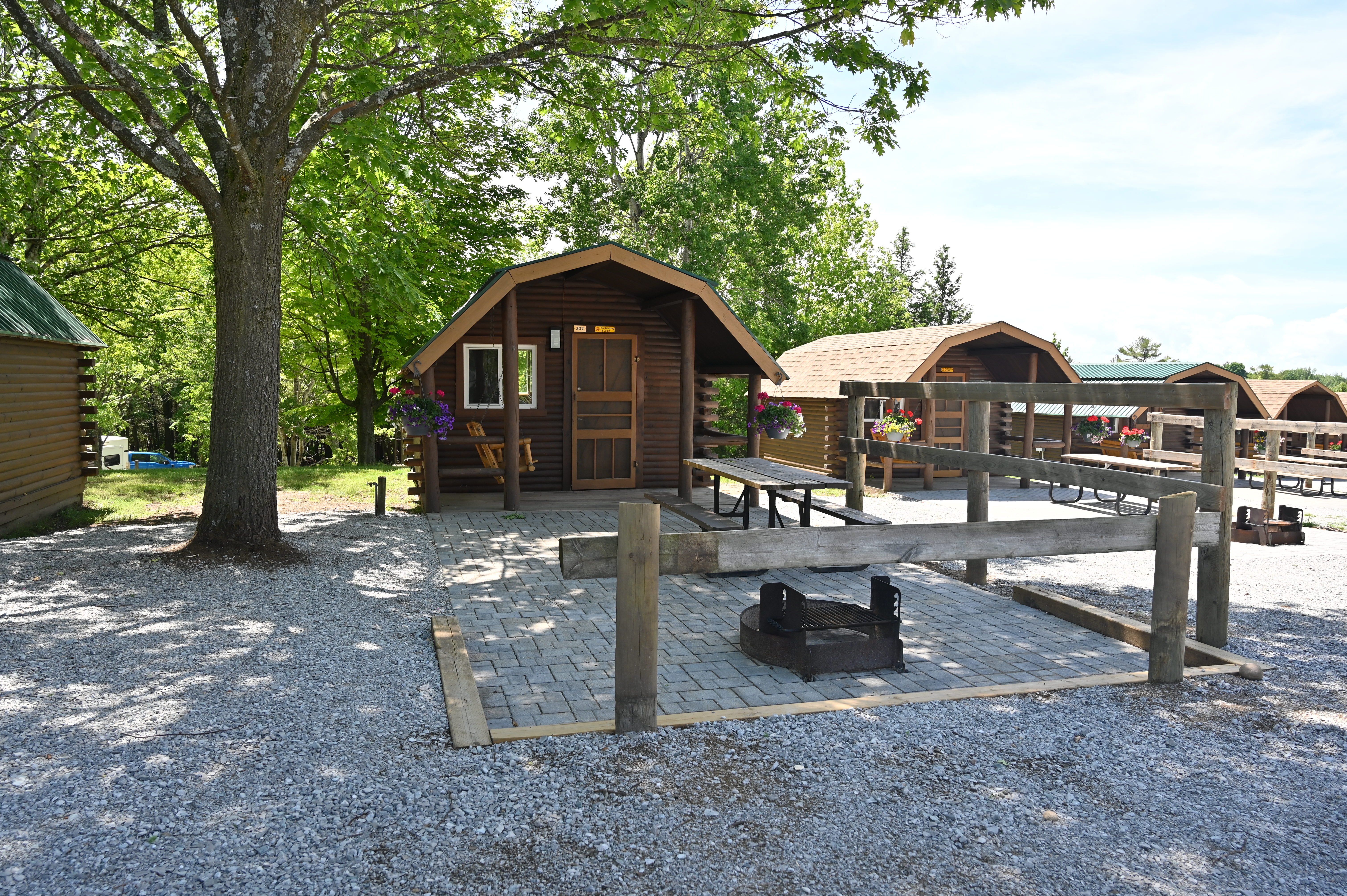 One Room Camping Cabin